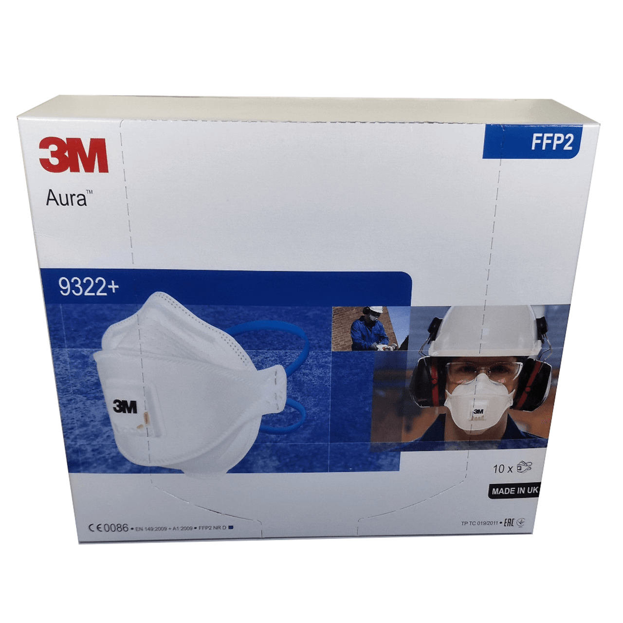 3M Papirna maskica Aura™ 9322+ - Slika 2