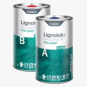 Zvezda Lignoluks 2K Lak za parket Extra A+B polumat
