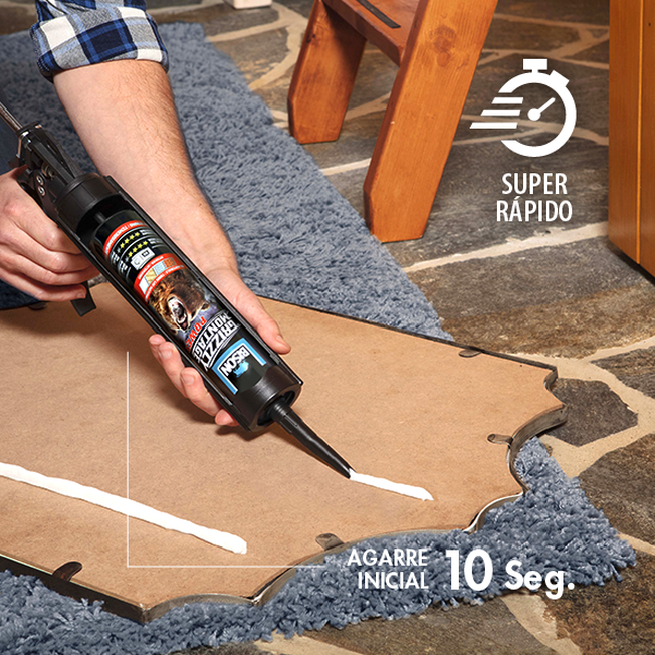 Bison Grizzly power montažni lepak beli 370 gr - Slika 2