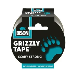 Bison Grizzly tape 10 m - Traka siva