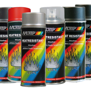 Motip Heat Rasistant paint 400 ml - Boja u spreju za visoke temperature do 800 °C