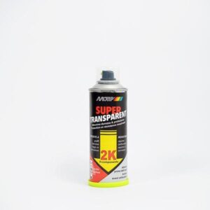 Motip 2K Super transparent 160 ml - 2K bezbojni lak u spreju