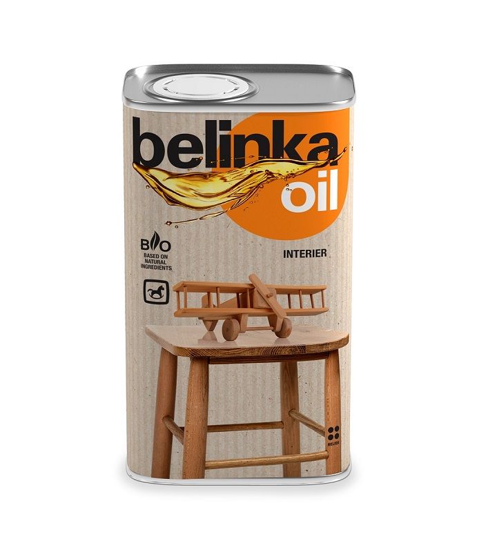 Belinka Oil Interier 0.5 L - Ulje za zaštitu i održavanje unutrašnjih drvenih površina