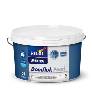 Helios Spektra Domflok Perl lak polumat srebrni 2 L