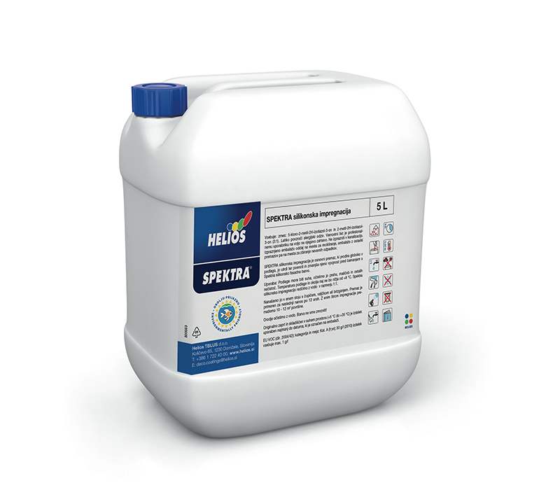 Helios Spektra Silikonska Impregnacija 5 L