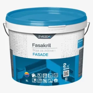 Zvezda Fasakril Boja za zidove i fasade bela