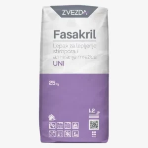 Zvezda Fasakril Lepak za lepljenje stiropora i armiranje mrežice UNI 25 kg