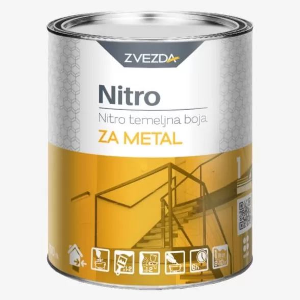 Zvezda Nitro temeljna boja za metal